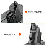 Replacement Battery for Dyson V8 Cordless Vacuum - 21.6v - 2200Mah - Low Angle