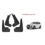 For Bmw X7 2019-2023 4Pcs / Set Car Auto Soft Plastic Splash Flaps Fender Guard With Pedals - Front View