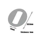 Red Folding Clamp For Electric Scooter - Zero 8X 10X 11X Dualtron Dt3 Thunder - 45-Degree Angle