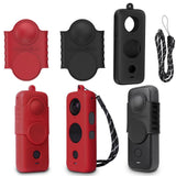 Silicone Protective Case for Insta360 one X2 with Red Lens Screen