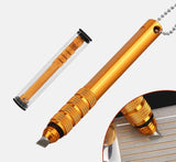 Flat Knife Golf Club Groove Cleaner - for a Clean Face - Front View