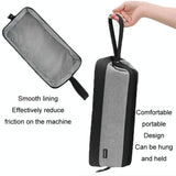 Organizer Bag for Dyson Hair Dryer and Curling Iron - Black - 45-Degree Angle