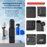 5-in-1 Silicone Case for Dji Pocket 3 Camera Accessories - 5 In 1 Black - Close-Up Angle