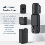 5-in-1 Silicone Case for Dji Pocket 3 Camera Accessories - 5 In 1 Black - Extra Image