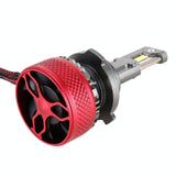 1 Pair 9006 Dc12V 65W 6000K 6500Lm Led Car Headlights - Front View