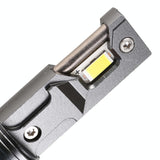 1 Pair 9006 Dc12V 65W 6000K 6500Lm Led Car Headlights - 45-Degree Angle