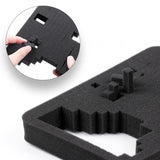 Waterproof Shockproof Portable Case for Gopro Hero8 / 7 / 6 - 28 x 19.7 x 6.8cm - Close-Up Angle