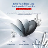 Waterproof Filter for Dji Action 4 Sports Camera - Cpl - Uv - Extra Image
