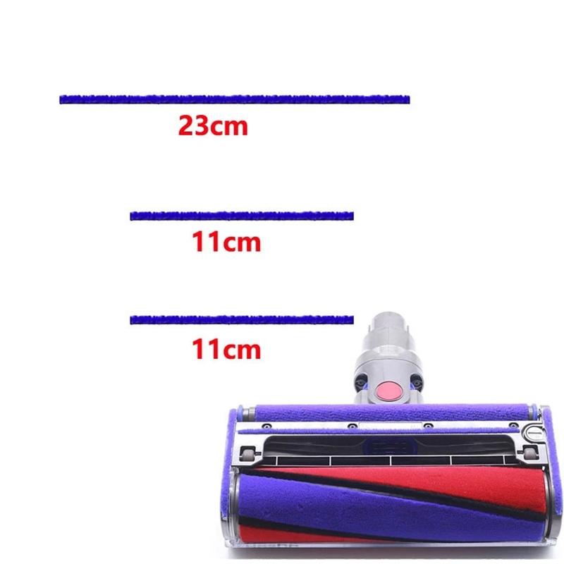 Soft Velvet Floor Brush Hose for Dyson V7 / V8 / V10 / V11 - 3 in 1