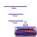Soft Velvet Floor Brush Hose for Dyson V7 / V8 / V10 / V11 - 3 in 1 - Side View