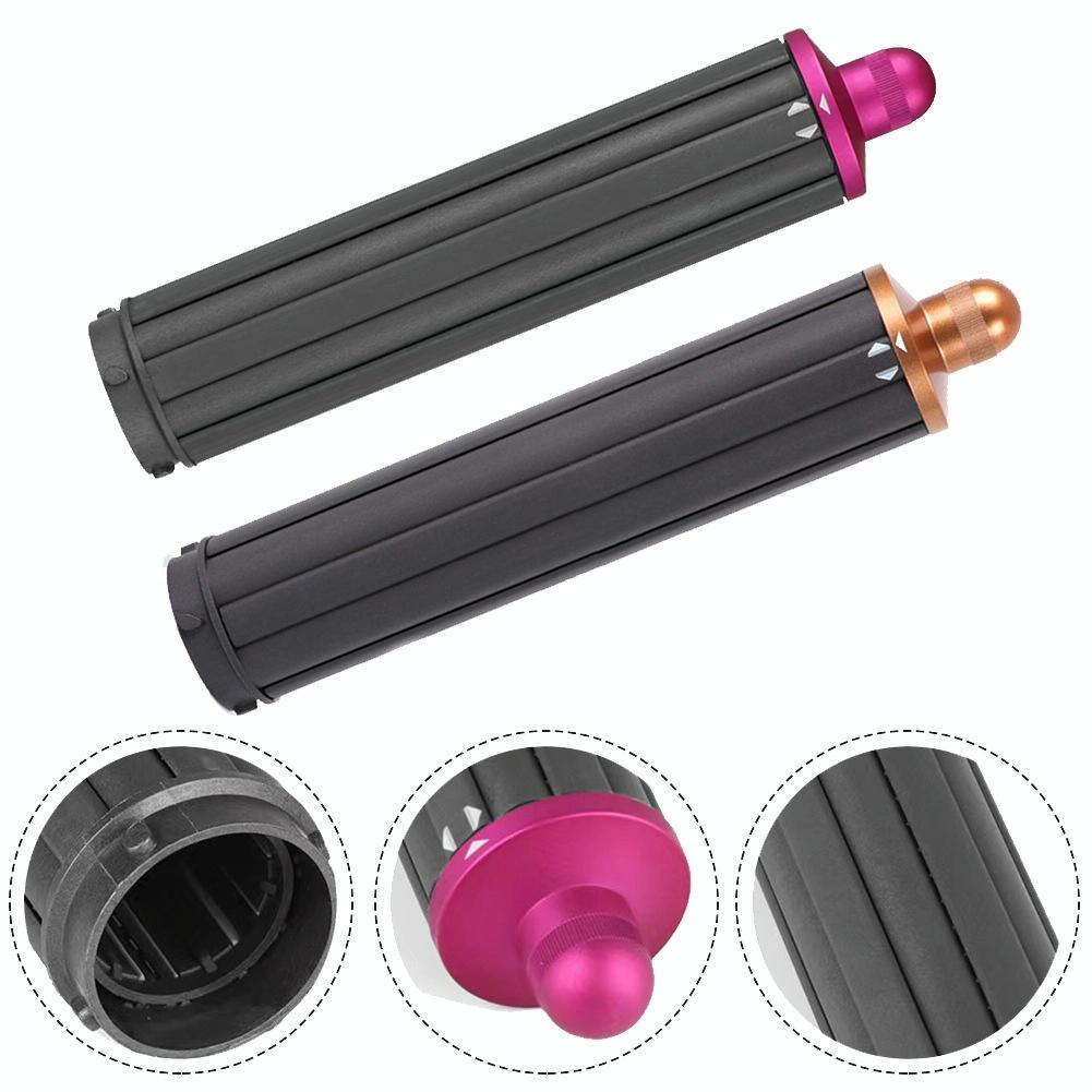 Enhanced Long Curling Nozzle for Dyson Airwrap Hair Dryer - Rose Red