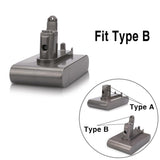 22.2v Spare Battery for Dyson Vacuum Cleaners - 2.0Ah - Close-Up Angle