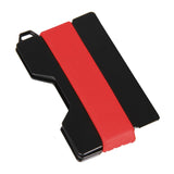 Rfid Card Holder & Edc Wallet Anti Theft Aluminum Alloy Red - Front View