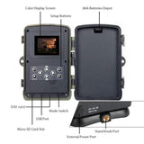 Outdoor Hunting Camera with Infrared Night Vision - 2.7k Resolution - Top-Down View