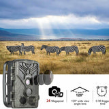 Outdoor Hunting Camera with Infrared Night Vision - 2.7k Resolution
