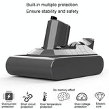 Extra Battery Pack for Dyson V11 Mini Handheld Vacuum - Scallion - 2.5Ah - Rear View