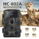 24mp 2.7k Outdoor Track Camera for Infrastructure Monitoring and Hound Tracking - Rear View