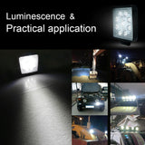 6.7W White Light Square - Shaped Waterproof Car Boat Marine Work Lights Spotlight Led Bulbs Dc 9 - 30V - Extra Image