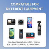 Flexible Neck Mount for Gopro and Smartphones Compatible with Action Cameras