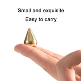 Small Drop-shaped Incense Burner Bracket - Set of 10 - Top-Down View