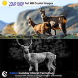 Outdoor 4G Night Vision Trail Camera With Infrared - Top-Down View