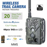 Outdoor 4G Night Vision Trail Camera With Infrared