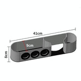Bathroom Storage Shelf Bracket - Organize your Space - For Dyson Hair Dryer  Hd08 - Top-Down View