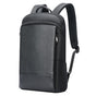 Waterproof Business Laptop Backpack - Genuine Leather Lightweight - Deluxe