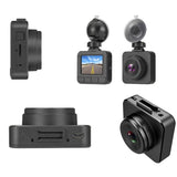 1080p Wifi Car Recorder with Hidden Hd Voice Prompt - Top-Down View