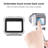 Waterproof Case for Insta360 Go 3 with Touch Back Cover
