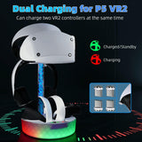 Stylish Magnetic Charging Rack for Iplay Vr2 - 45-Degree Angle