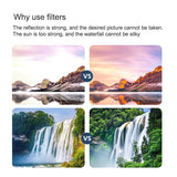Universal Action Camera Lens Filter for Gopro Hero Series - Cpl Filter