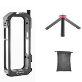 Insta360 one X3 Metal Cage with Extended Frame and T1 Tripod - Front View