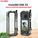 Insta360 one X3 Metal Cage with Extended Frame and T1 Tripod