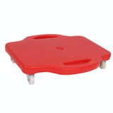 Square Four-wheel Scooter for Children's Balance Training - Red Blow Molding - Front View