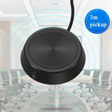360-Degree Usb Conference Microphone For Webcasts And Calls - Rear View