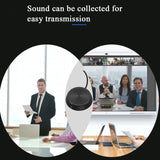 360-Degree Usb Conference Microphone For Webcasts And Calls - Low Angle