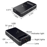 120 Degree Recorder Mini Hd Wifi Camera With Infrared Night Vision - Side View