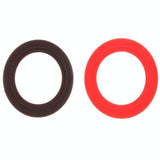 3-pack Silicone Speaker Base Covers for Ue Megaboom3 - Red - Top-Down View