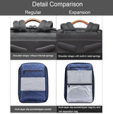 Waterproof Anti-theft Laptop Backpack with Usb Charging - Regular Version Black