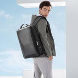 Waterproof Anti-theft Laptop Backpack with Usb Charging - Regular Version Black - Close-Up Angle