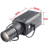 1000Tvl Hd Wide-Angle Security Box Camera - Rear View