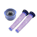 Versatile 3-in-1 Filter Kit for Dyson V6 - Compatible with Multiple Models - Front View