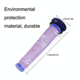 Versatile 3-in-1 Filter Kit for Dyson V6 - Compatible with Multiple Models - Top-Down View