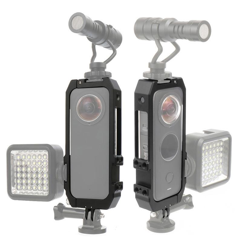 Metal Camera Cage with Cold Shoe for Vertical Protection