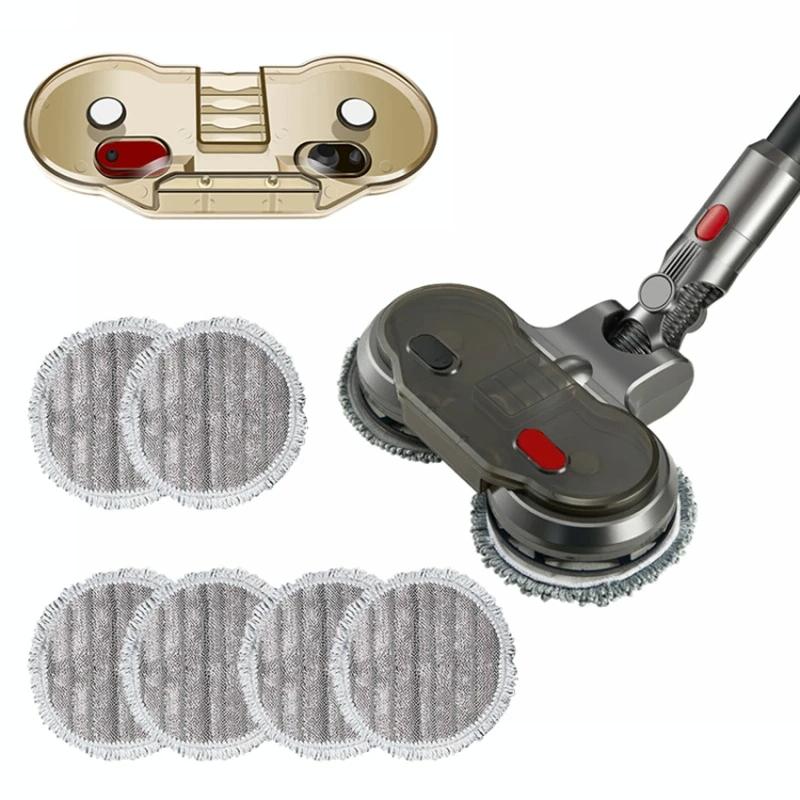 Electric Mop Head with Water Tank for Dyson V7 / V8 / V10 / V11 - Household Floor Cleaning
