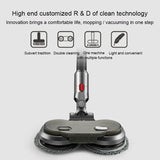 Electric Mop Head with Water Tank for Dyson V7 / V8 / V10 / V11 - Household Floor Cleaning - 45-Degree Angle
