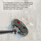 Electric Mop Head with Water Tank for Dyson V7 / V8 / V10 / V11 - Household Floor Cleaning - Rear View