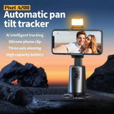Auto Tracking Gimbal Stabilizer with Fill Light and Selfie Stick - 360 Degree Rotation - A200 Set 1