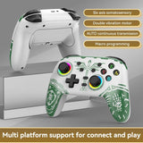Wireless Gamepad for Nintendo Switch / Pro - Tooth Design - Tbd0603716901 Black Gold